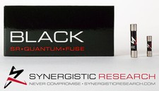 Synergistic Research schwarze SR Quantenreferenzsicherung 20 x 5 mm T4A