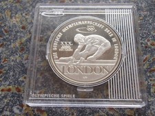 Silbermedaille PP 32 mm Deutsche Olympiamannschaft Olympiade London 2012