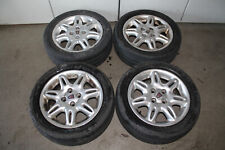 4 x ROVER ALUFELGEN + SOMMERREIFEN 195/50R15 4x100 Nr. 1064
