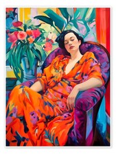 Poster Farben des Sommers -