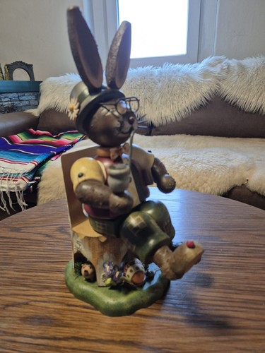 Osterhase räuchermann 30cm - osterhase, ca.30cm