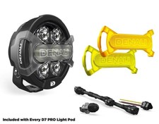 Denali 2.0 D7 Pro LED Light Pod mit modularem X-Lens Sys Brammo Empulse R 2014-16