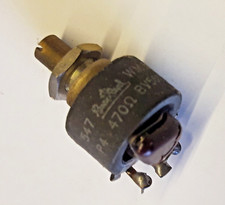 1 Stück Draht Poti Widerstand Potentiometer  470 Ohm , 4 Watt    /  LF 5
