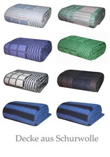 Schurwolldecke, Wolldecke