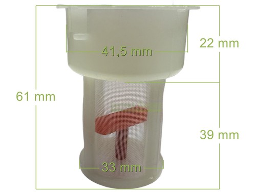 Kraftstoffeinfüllfilter für