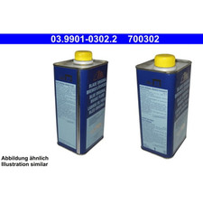 Bremsflüssigkeit DOT 3 ATE 03.9901-0302.2 blau Brake Fluid blue Dose 1 Liter
