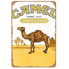 Blechschild Camel Werbeschild