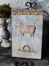 Deko-Paneel Ostern Schaf