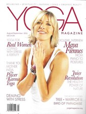 Yoga Magazine Maya Fiennes