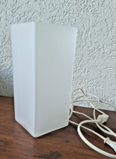 Tischlampe IKEA GRÖNÖ Milchglas Ice Cube Tischleuchte  22 cm  40 W