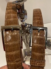 Krokodilleder Gürtel 3.5