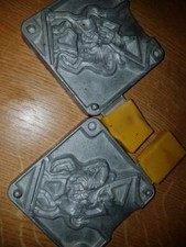 Nürnberger Zinnform? - Meisterzinn - Gussform,Soldat auf Pferd