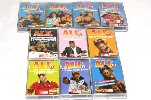 Kassetten sammlung alf - kassetten,