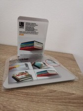 Bücherregal Edelstahl Hängeregal Wandboard Wandregal 17x14 cm UMBRA