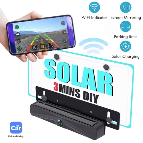 Solar rückfahrkamera kabellos - solar,