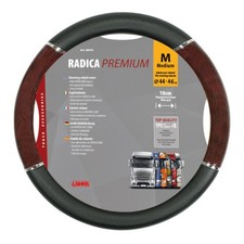 Lenkradbezug Lenkradhülle Skeentex Lenkradschoner Schwarz-Braun M Ø 44-46cm LKW