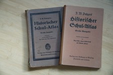 2er Set Histroischer Schulatlas von F.W. Putzgers