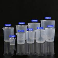 25ml-500ml Kleine Messbecher Kunststoff Transparent Backwerkzeug Küche