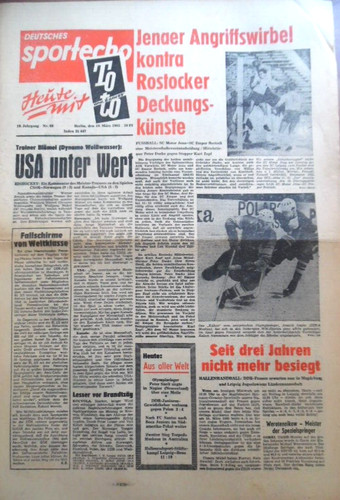 Deutsches sportecho märz - 10.,