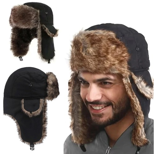 Wintermütze fliegermütze mit - fliegermütze,