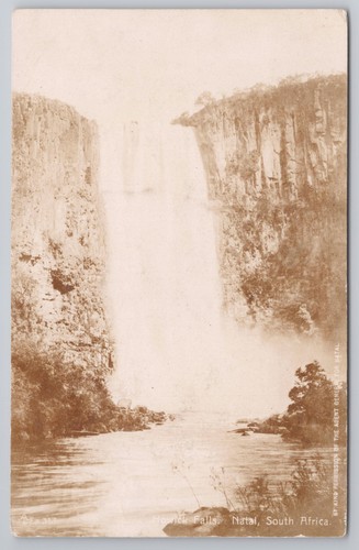 Postkarte antik howick falls - postkarte,