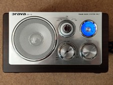 Retroradio Rava RR-19 in Holzoptik mit Betriebsanleitung