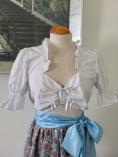 ROSE TRACHTEN  Bluse Dirndl Weiß  Oktoberfest  Gr 38