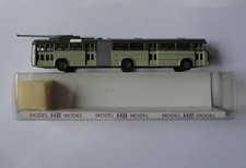 HB Model 1:87  Henschel HS 160  OSL - Gelenkbus  ( ASEAG )  Aachen
