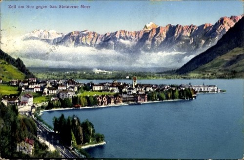 Zell see in salzburg - ak,