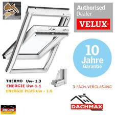 Original VELUX Dachfenster Kunststoff Thermo Energie 2/3Fach GLU GGU Eindeckr.