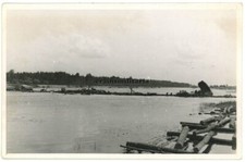 Orig. Foto zerstörte Düna