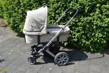 Hartan Kombi Kinderwagen VIP Bellybutton Buggy Schale beige grau