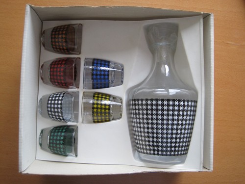 Liqueur service verrerie - service,