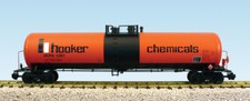 neu USA TRAINS 55 ft. Modern Tank Car Hooker Chemicals  (Metallmodell) R15177