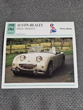 Austin Healey Sprite Frogeye - Geschichte & Technische Daten -  Karte (3)