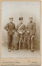 Cabinet Photo German Soldiers