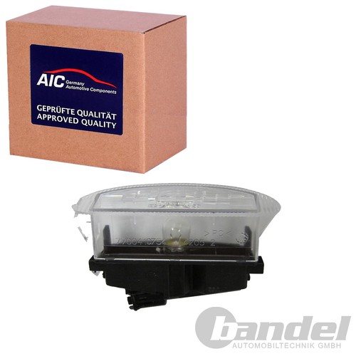 Aic kennzeichenleuchte mit - aic,