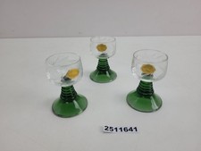 3x Likör-Gläser Echt