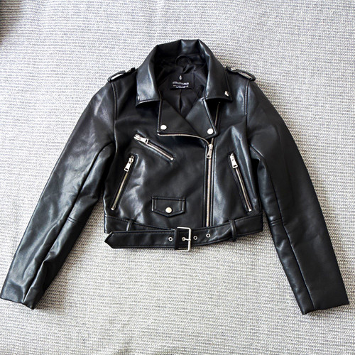 Stradivarius damen bikerjacke - stradivarius,