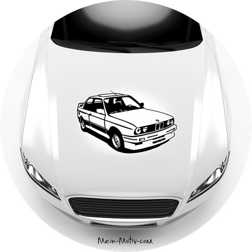 Autoaufkleber bmw e30 - bmw,
