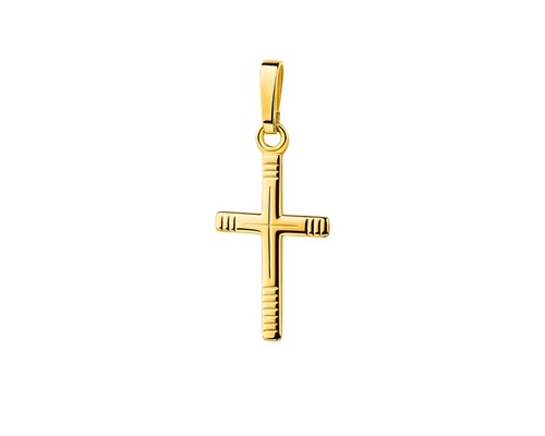 Kreuz anhänger gold 333 - anhänger,