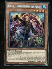 Yu-Gi-Oh! Emilia Tanzpriesterin der Nekroz Secret Rare BLMM-DE025