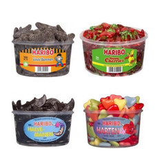 Haribo Mixpaket 1, ( Ein XXL Paket mit 4 silo Haribo Süßigkeiten )
