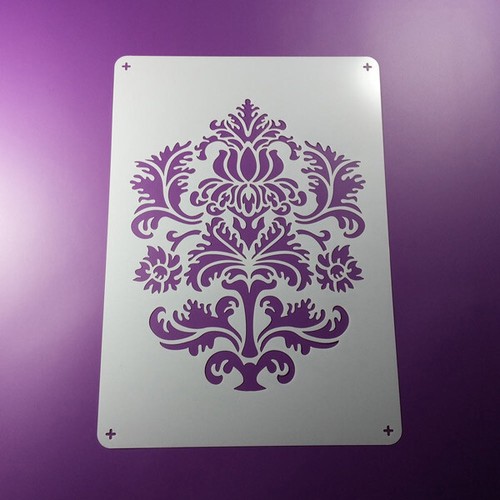 Schablone damask barock - schablone,