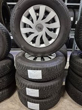 Satz Winterräder auf