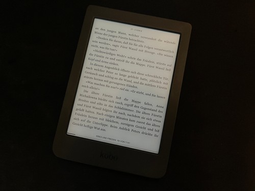 Rakuten kobo nia - nia, ebook-reader