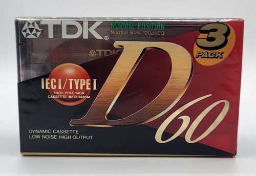 Tdk audio leerkassetten - tdk, d60