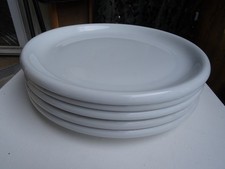 IKEA RONDO 5 x Speiseteller Essteller 27cm Weiß Made in Portugal