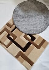 Teppich Set Läufer 10 Stück Vorleger Webteppich Mix wie abgebildet bunt