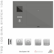 Aufputz-Unterputz-Briefkasten